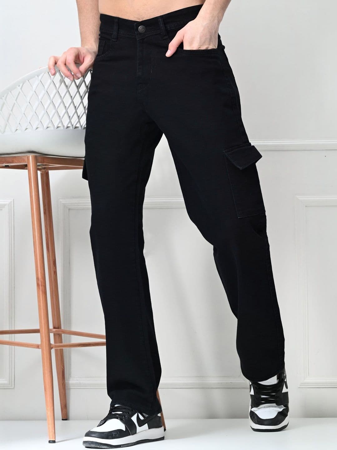 Moda Rapido Men Classic Mid-Rise Stretchable Jeans - view 1