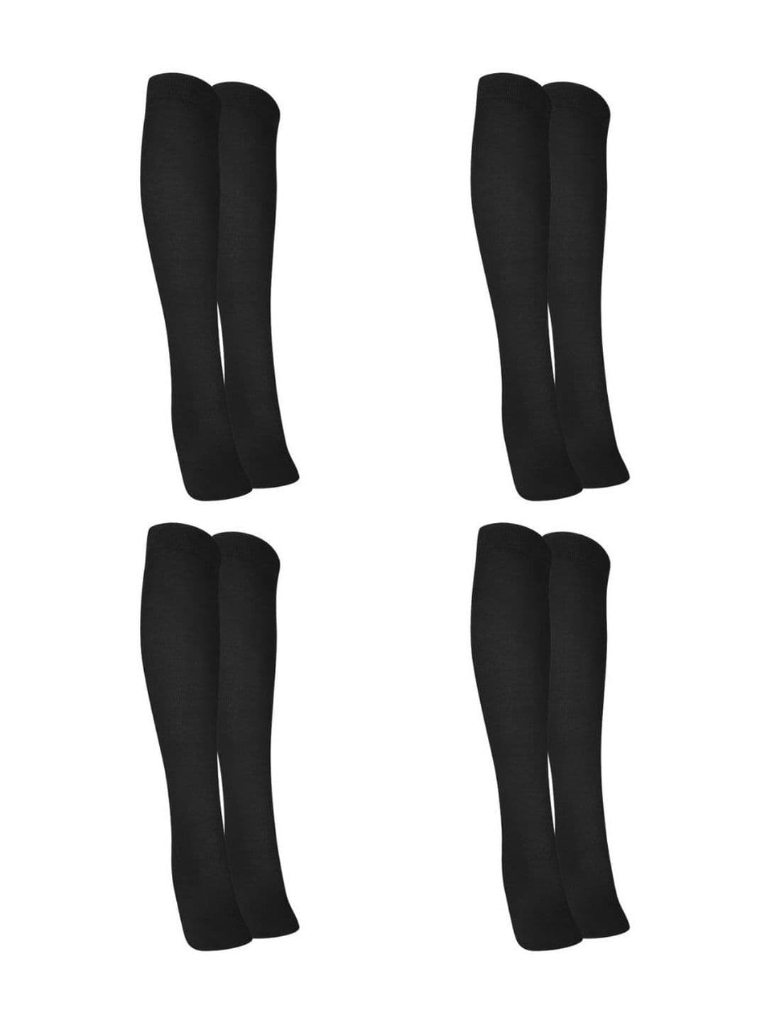 MUKHAKSH Men Pack Of 4 Knee-Length Socks - view 1