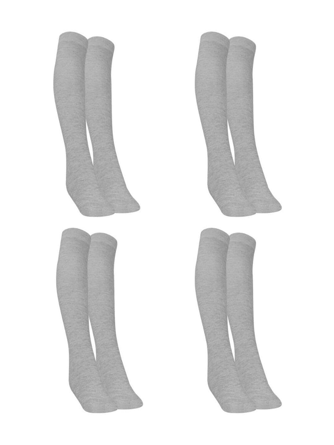MUKHAKSH Men Pack Of 4 Knee Length Socks - view 1
