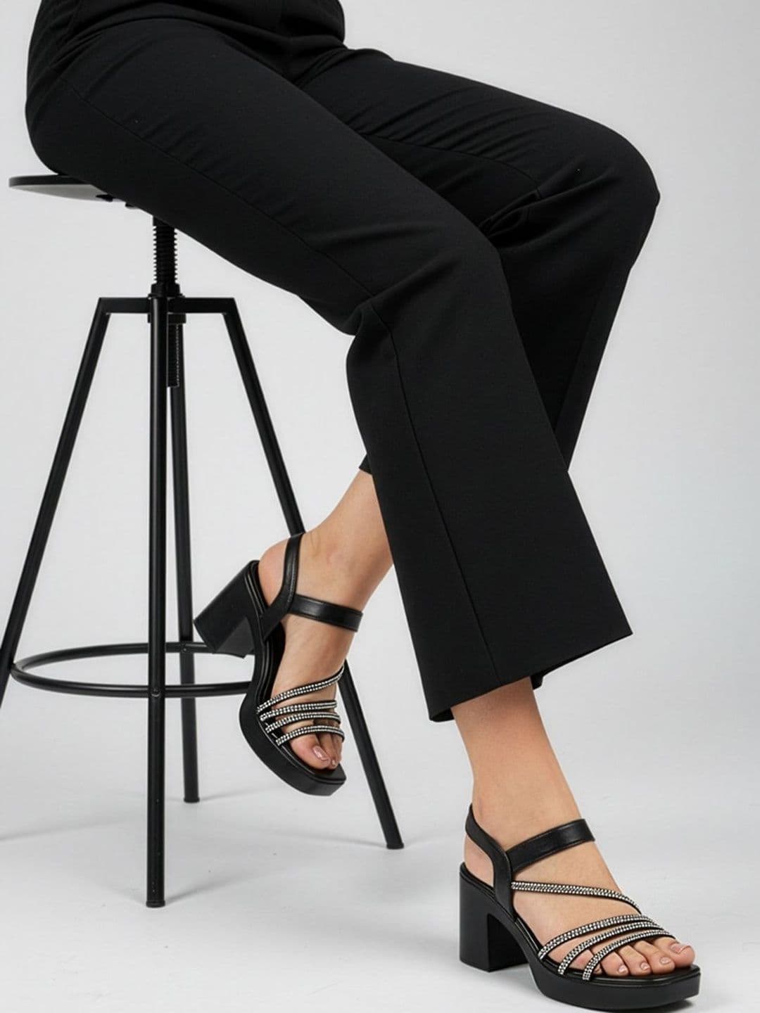 CHINRAAG Party Block Sandals - view 1