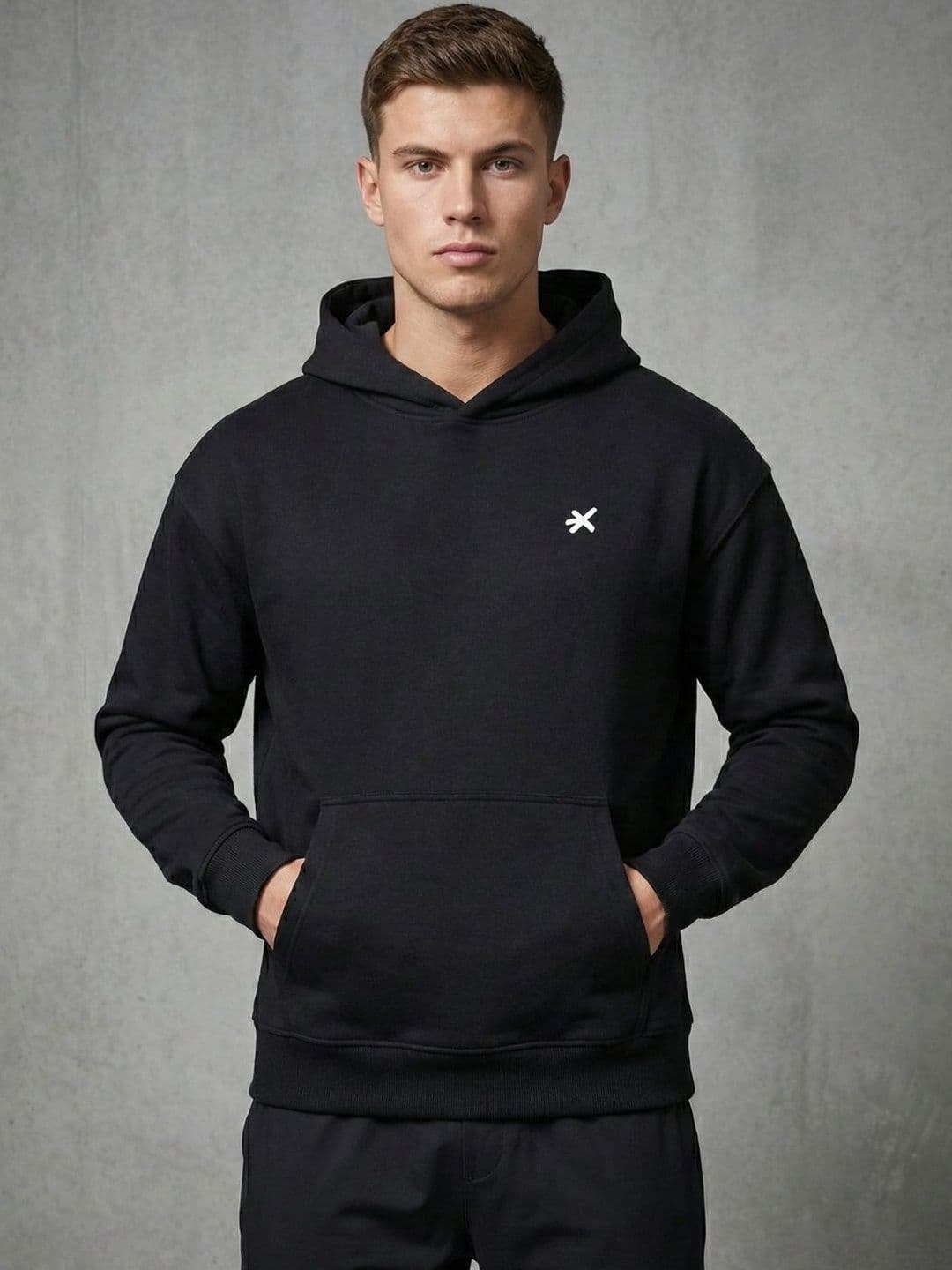 HRX by Hrithik Roshan Men Printed Hooded Sweatshirt - view 1
