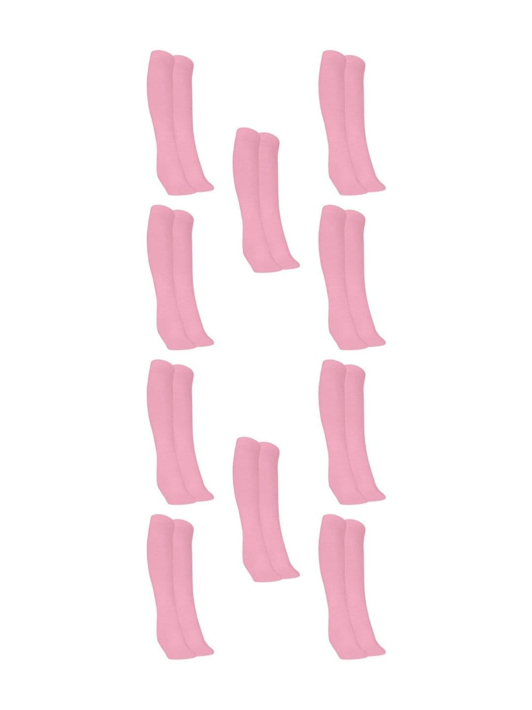 MUKHAKSH Men Pack Of 10 Knee Length Socks - view 1
