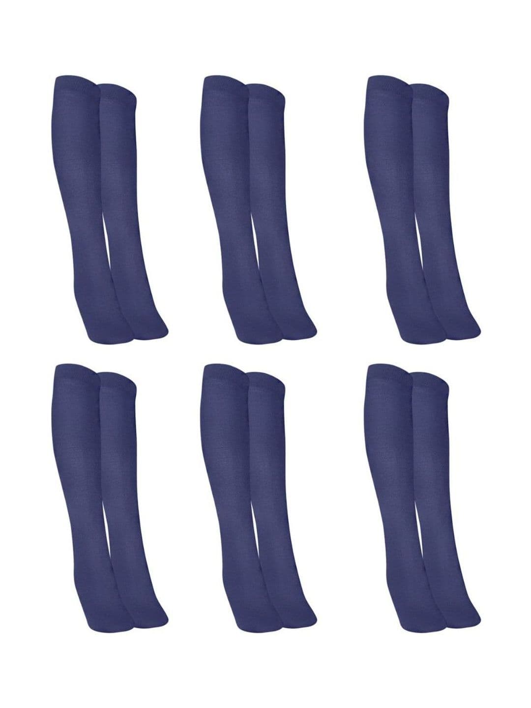 MUKHAKSH Men Pack Of 6 Knee-Length Socks - view 1