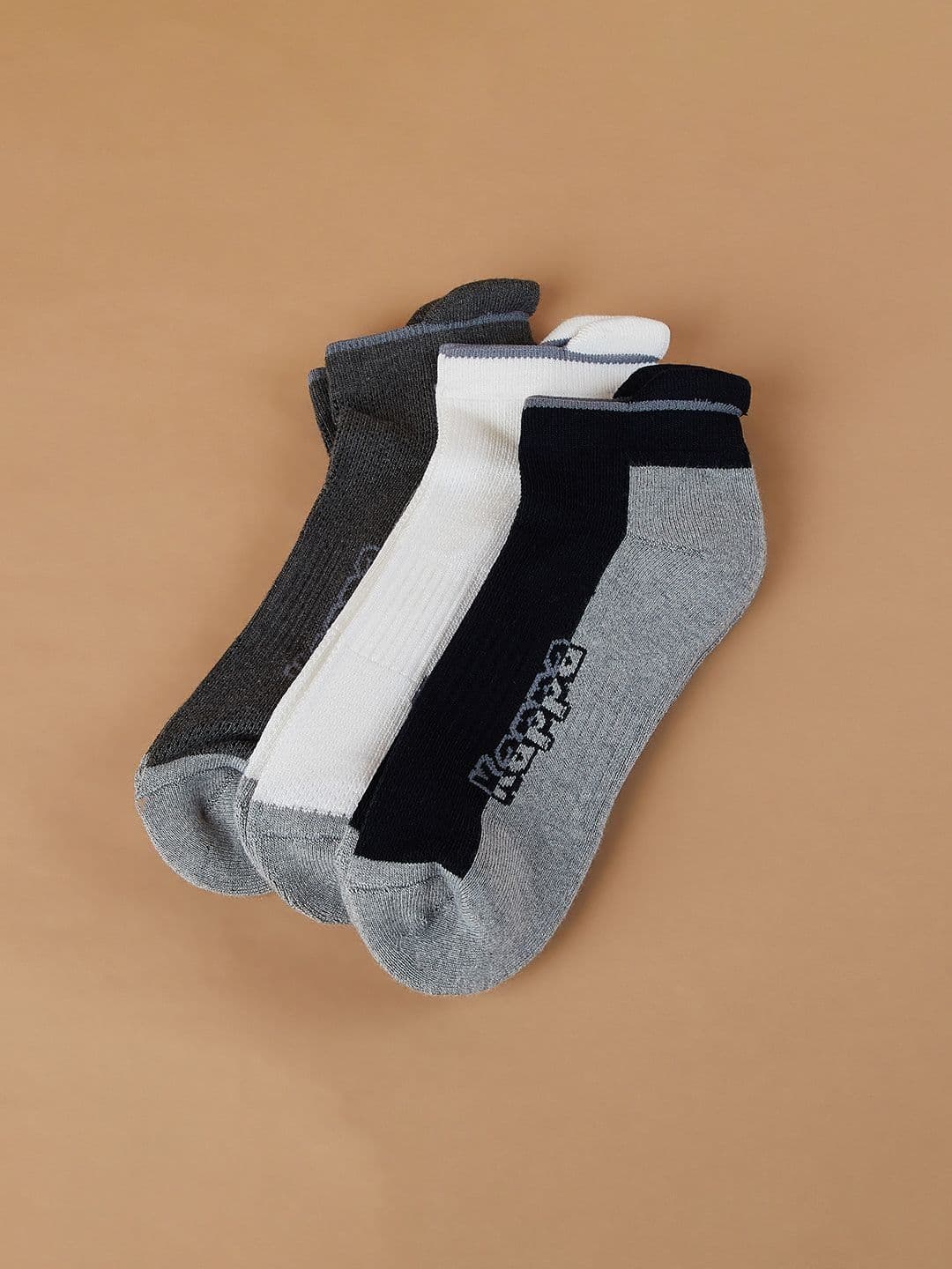 Kappa Men Pack Of 3 Shoe-Liners Socks - view 1