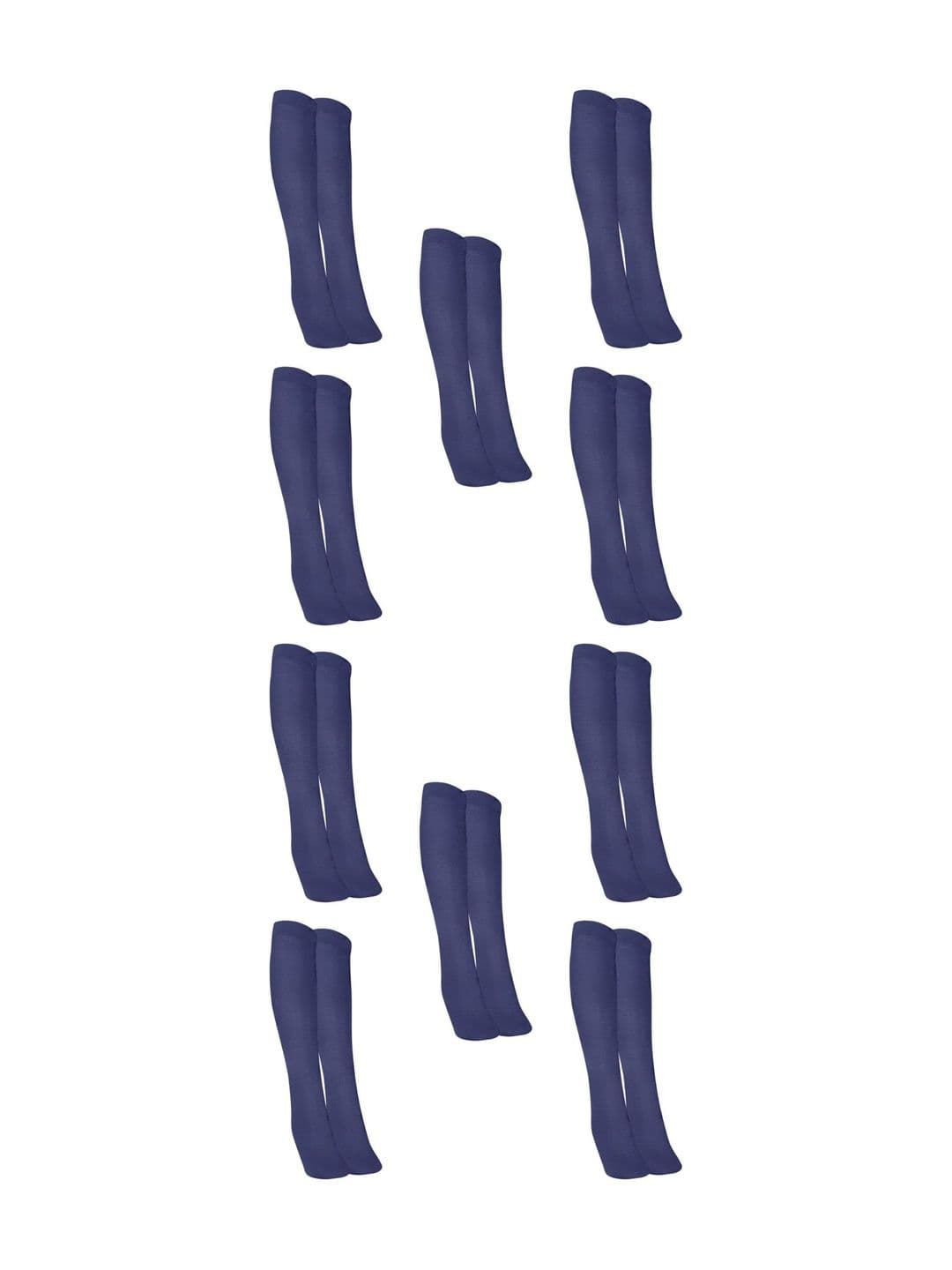MUKHAKSH Men Pack Of 10 Knee Length Socks - view 1