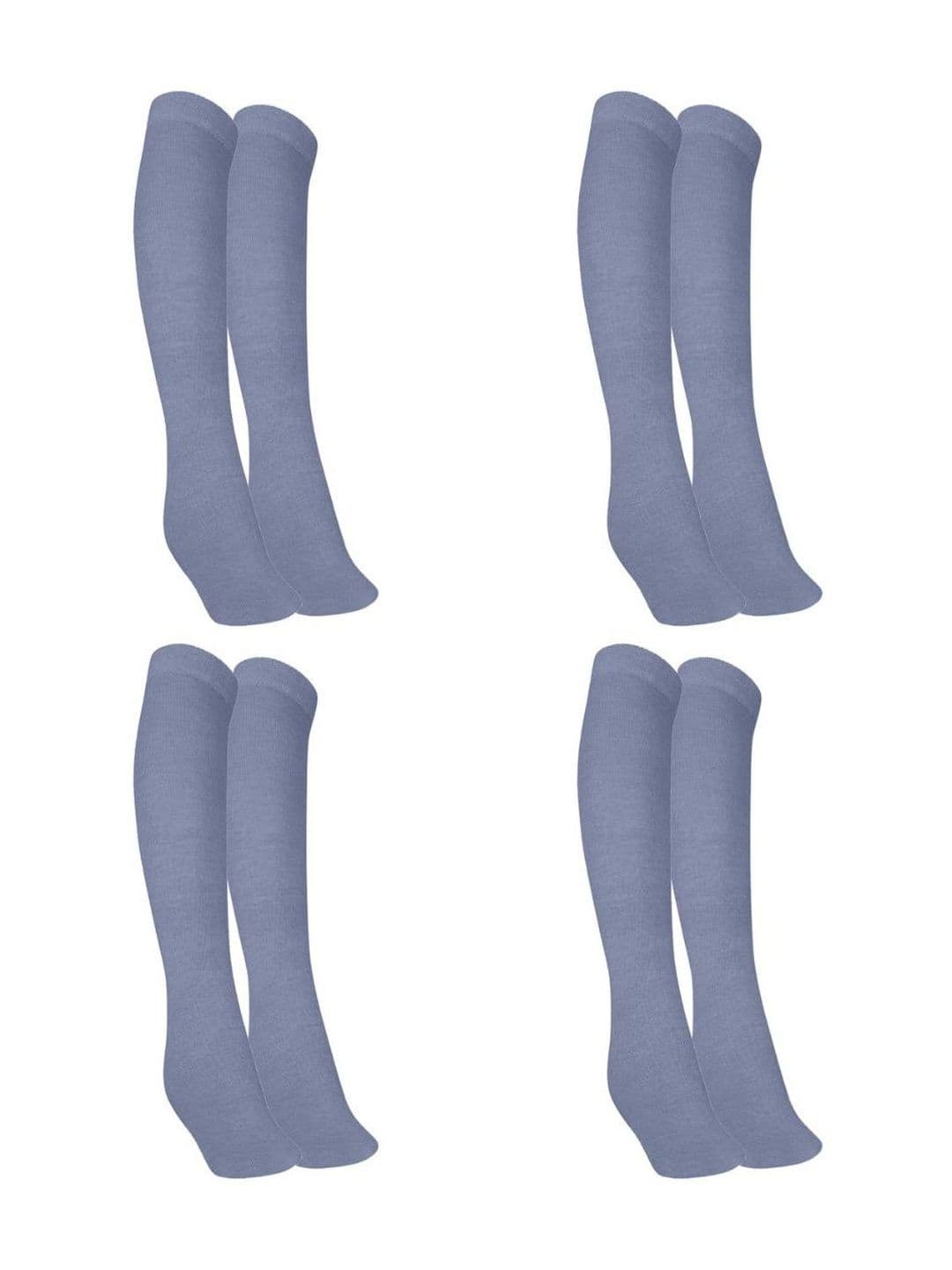 MUKHAKSH Men Pack Of 4 Knee-Length Socks - view 1