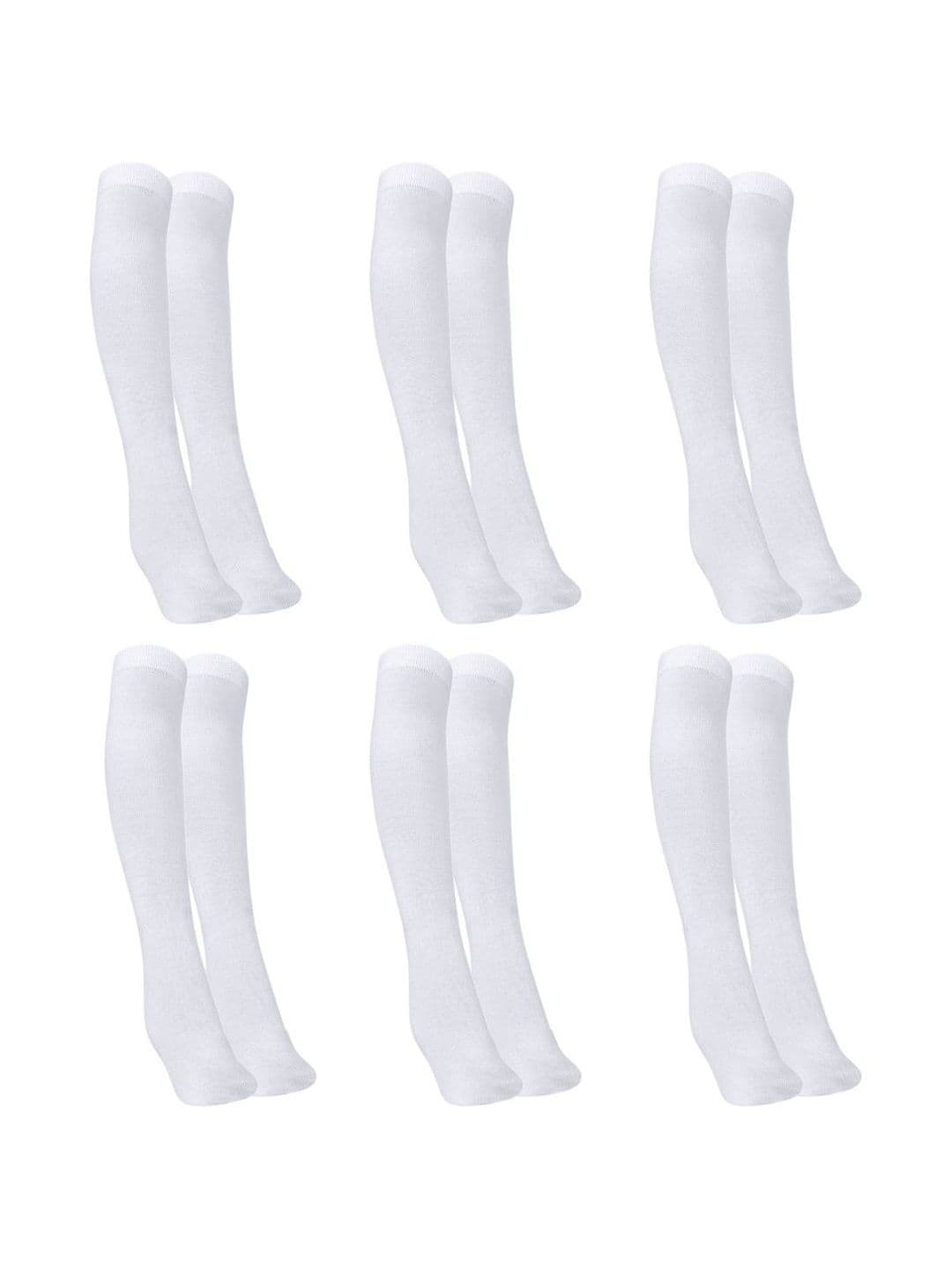 MUKHAKSH Men Pack Of 6 Knee-Length Socks - view 1