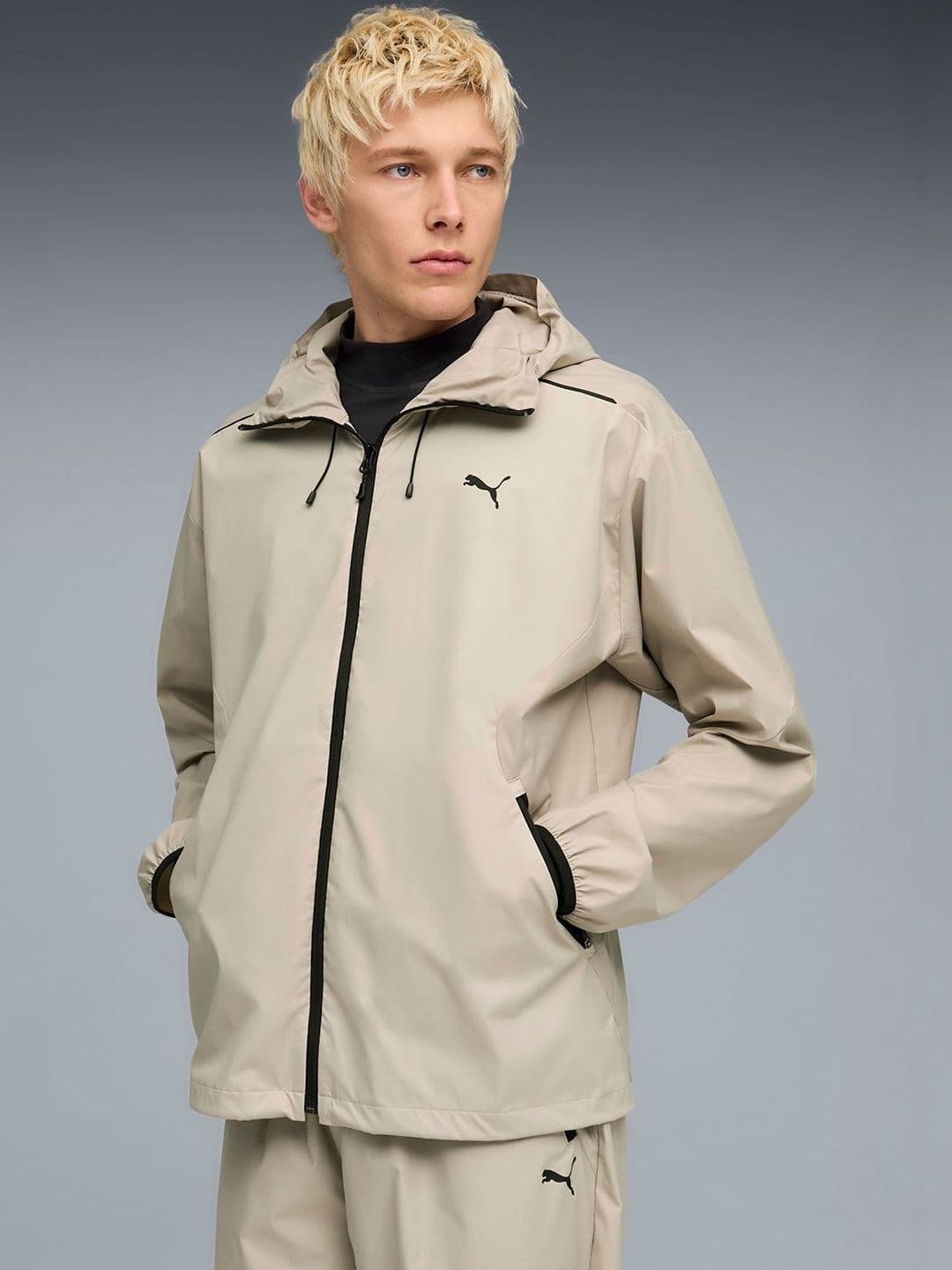 Puma TECH Men's Wind-Resistant Track Jacket - view 1