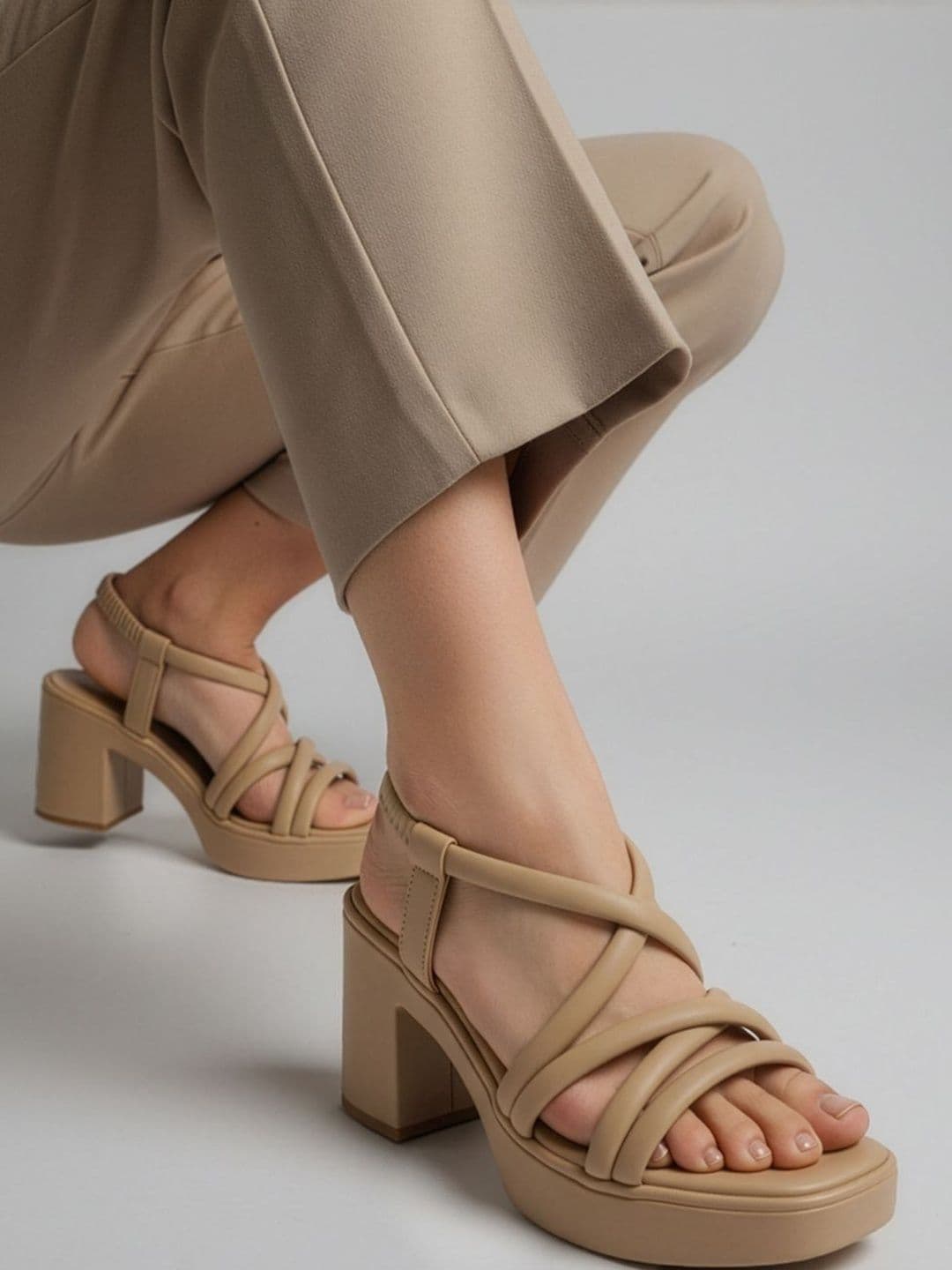 CHINRAAG Block Sandals - view 1