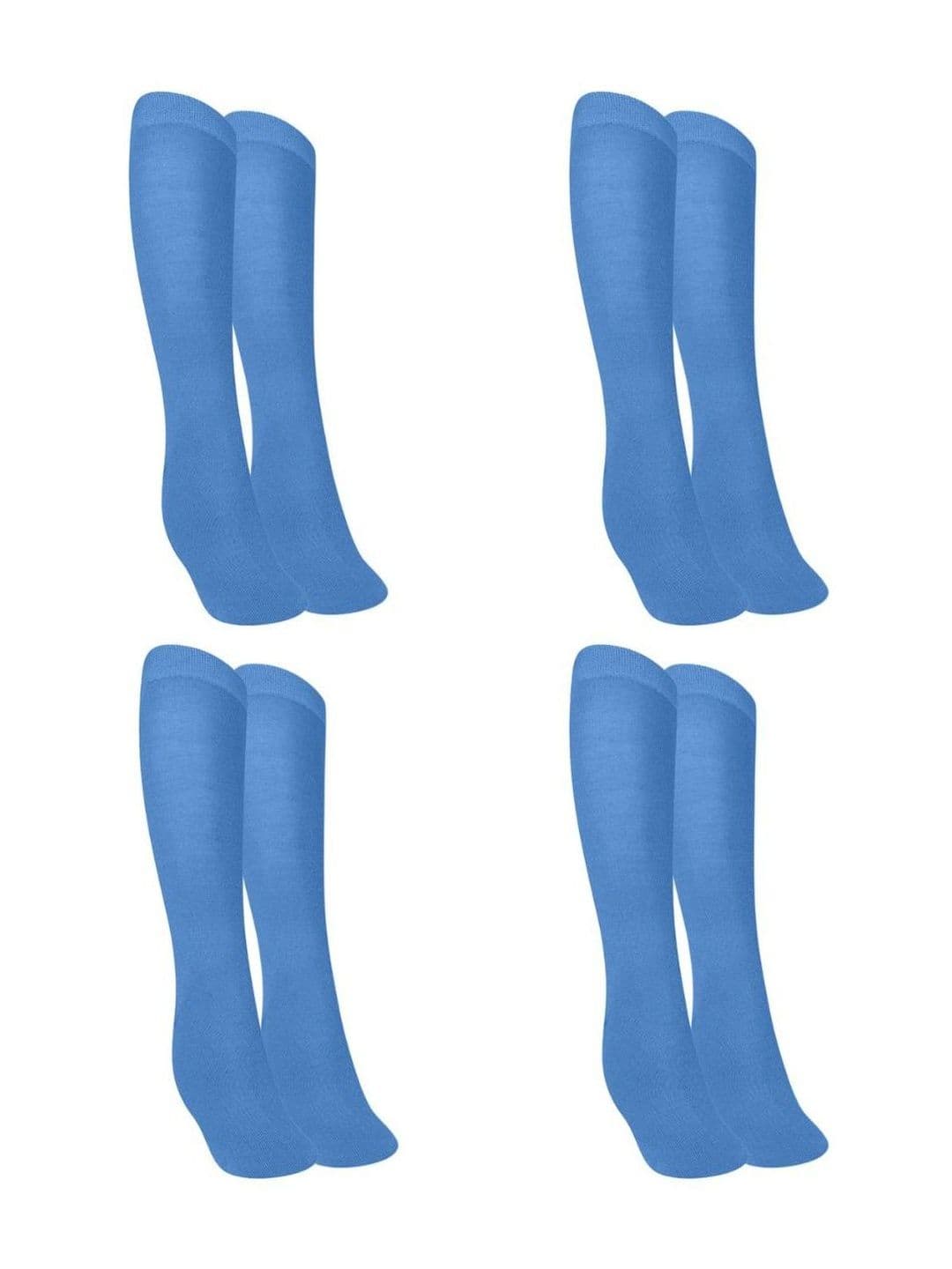 MUKHAKSH Men Pack Of 4 Knee-Length Socks - view 1