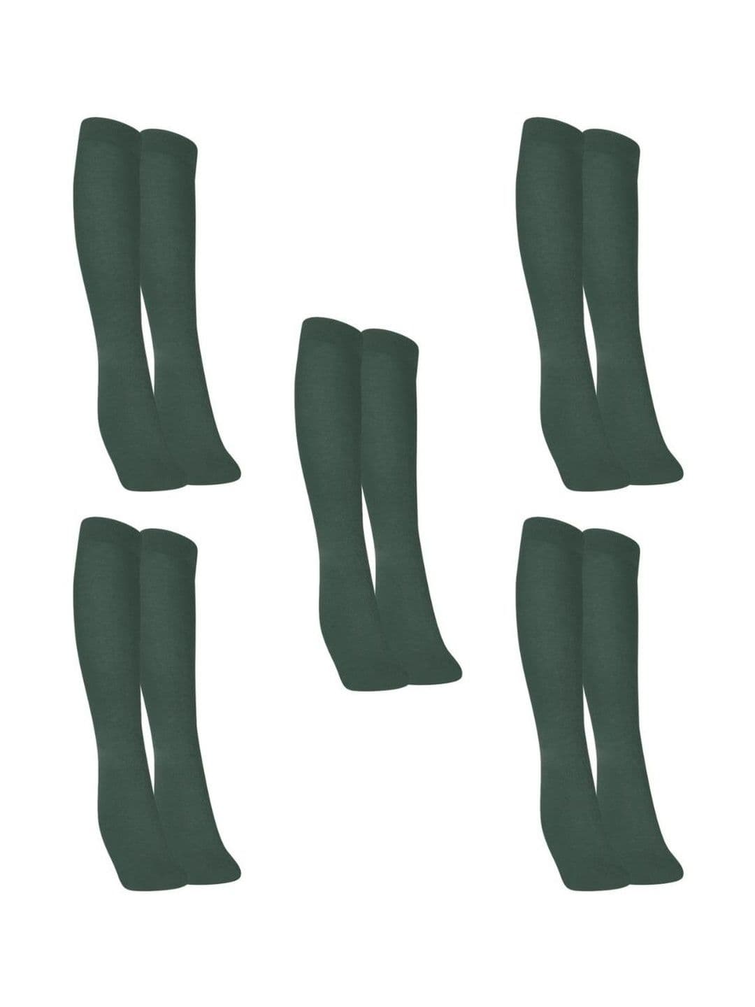 MUKHAKSH Men Pack Of 5 Knee-Length Socks - view 1