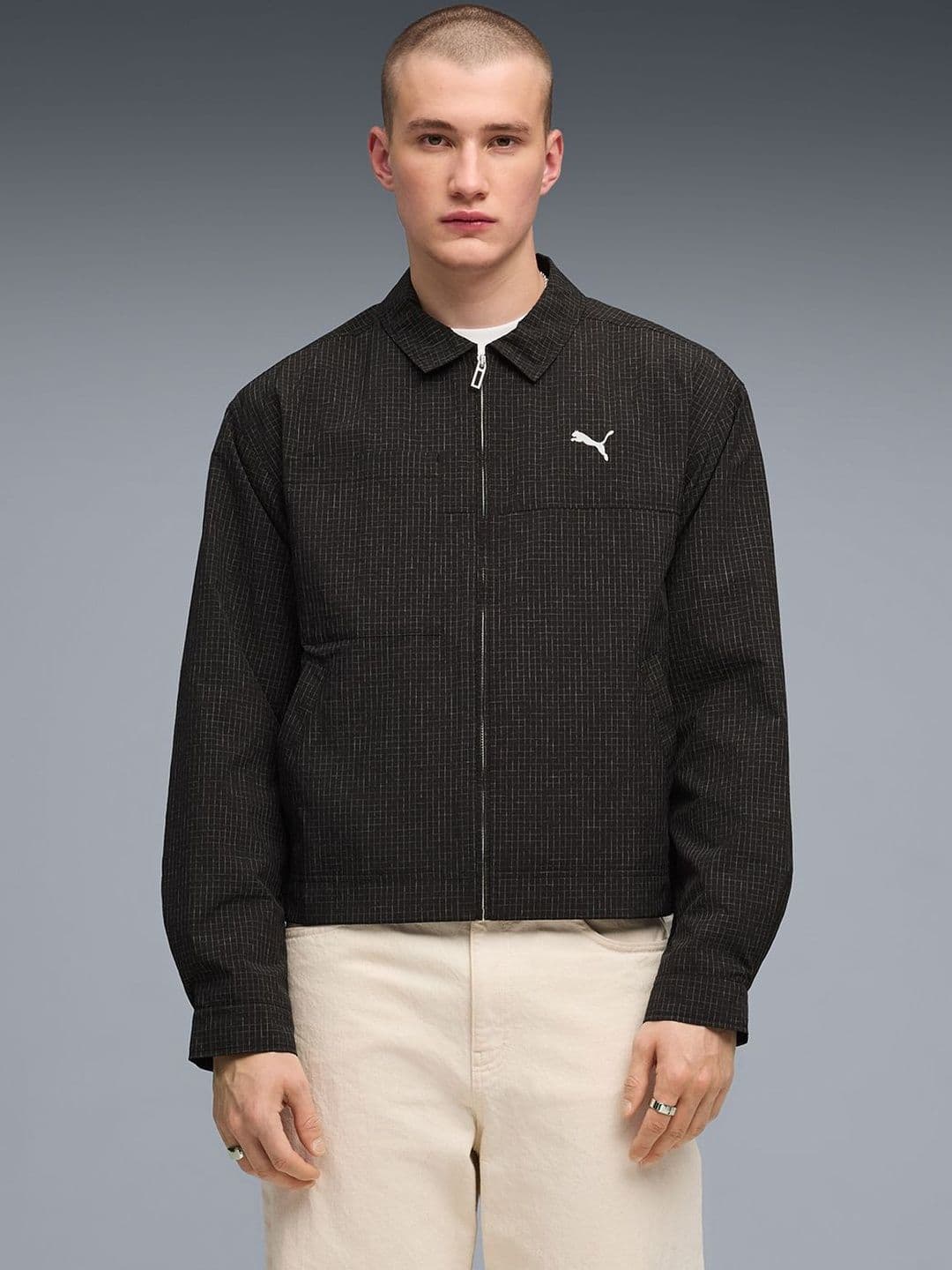 Puma WARDROBE ESSENTIALS Men's Water-Repellent Jacket - view 1