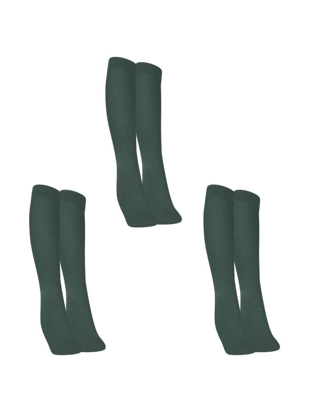 MUKHAKSH Men Pack Of 3 Knee Length Socks - view 1
