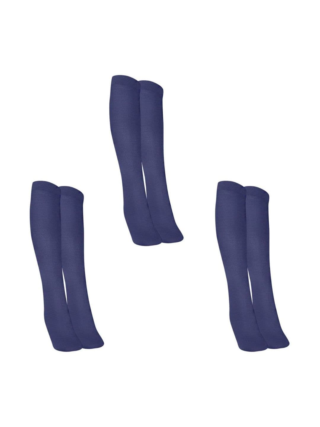 MUKHAKSH Men Pack Of 3 Knee-Length Socks - view 1