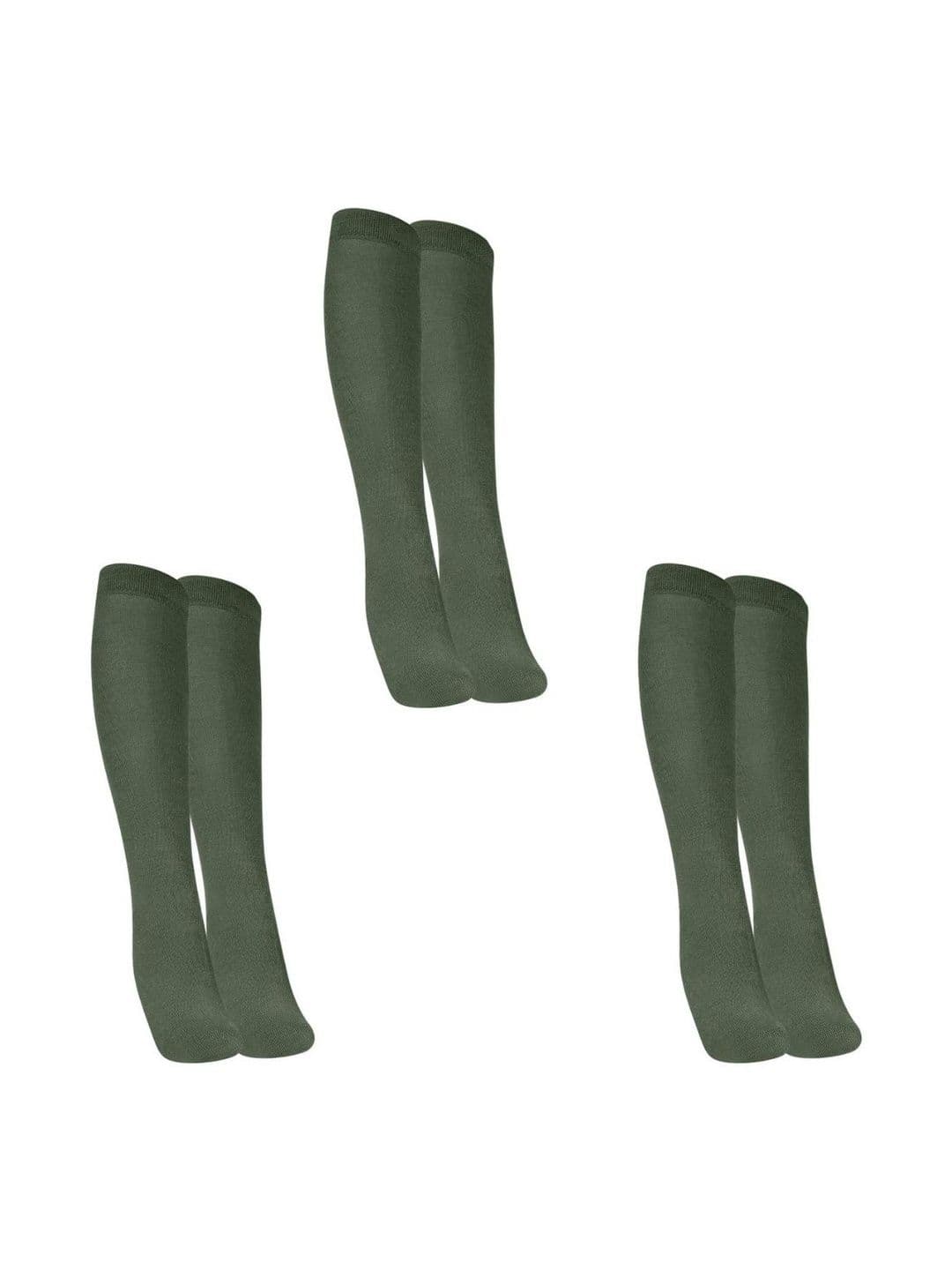 MUKHAKSH Men Pack Of 3 Knee-Length Socks - view 1
