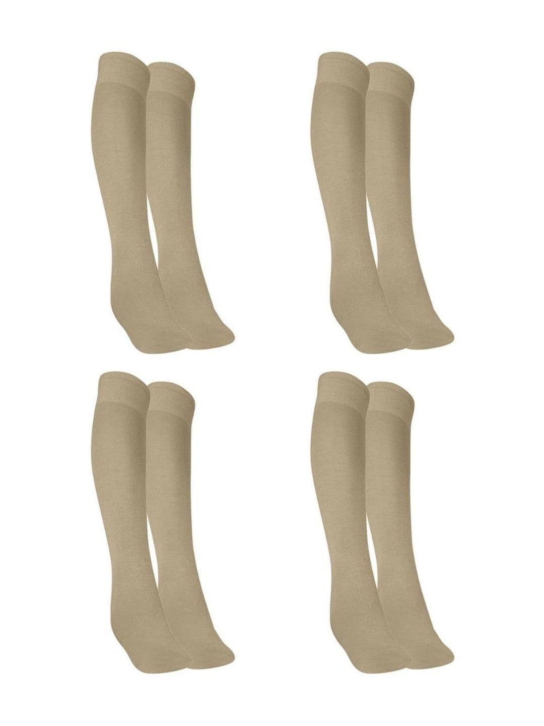 MUKHAKSH Men Pack Of 4 Knee-Length Socks - view 1