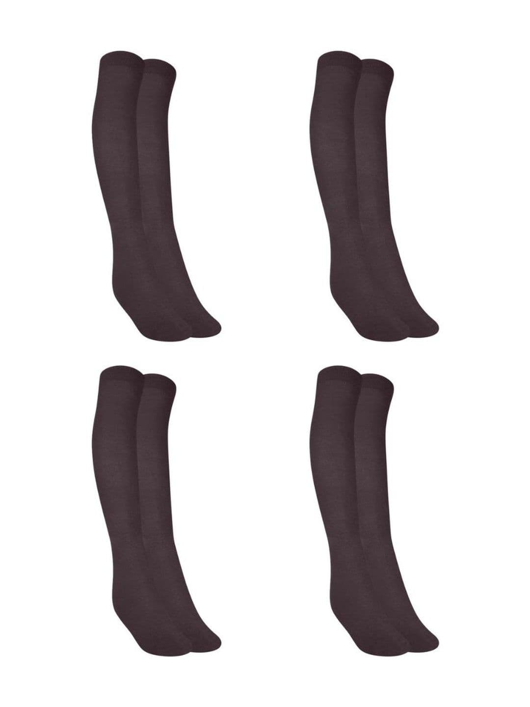MUKHAKSH Men Pack Of 4 Knee Length Socks - view 1