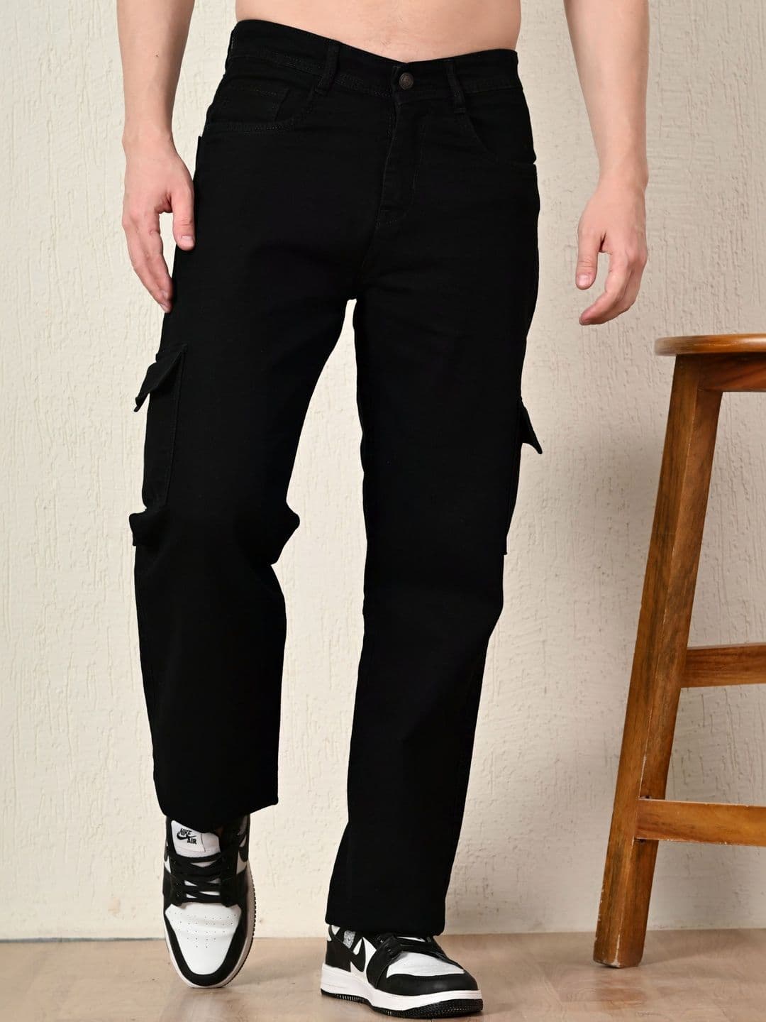 Moda Rapido Men Classic Relaxed Fit Mid-Rise Stretchable Jeans - view 1