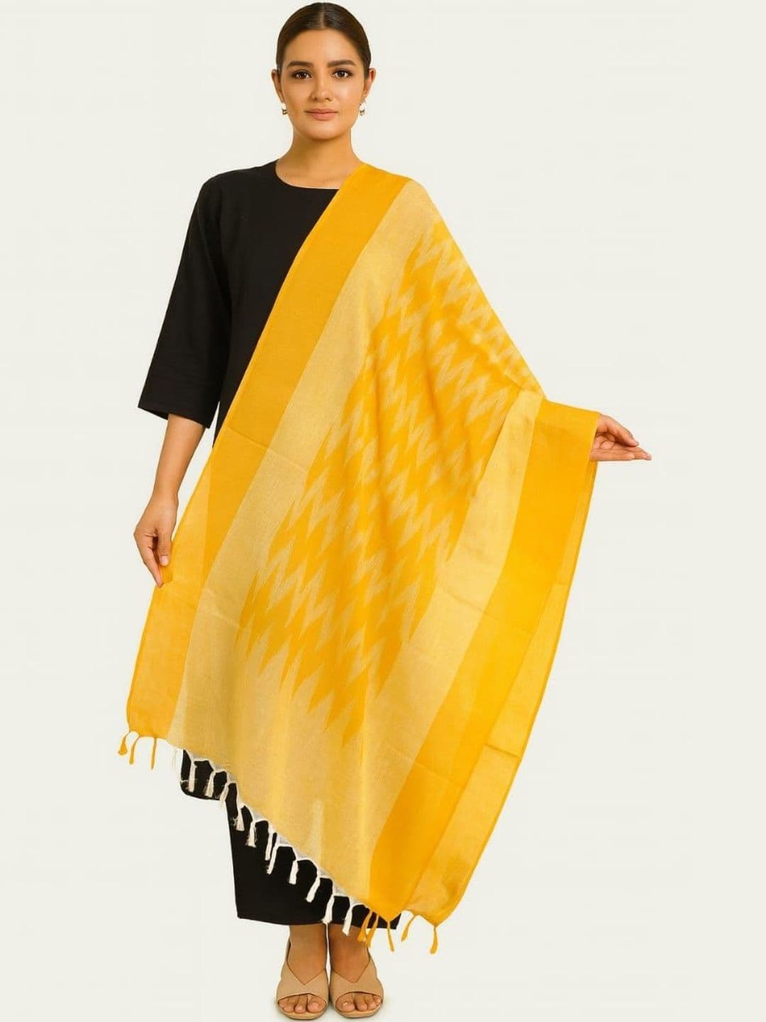 SAHINA DUPATTA Woven Design Dupatta - view 1