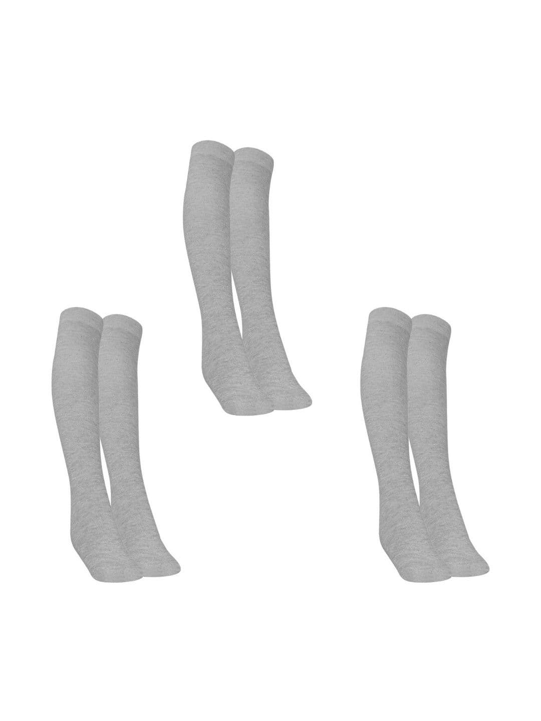 MUKHAKSH Men Pack Of 3 Knee Length Socks - view 1