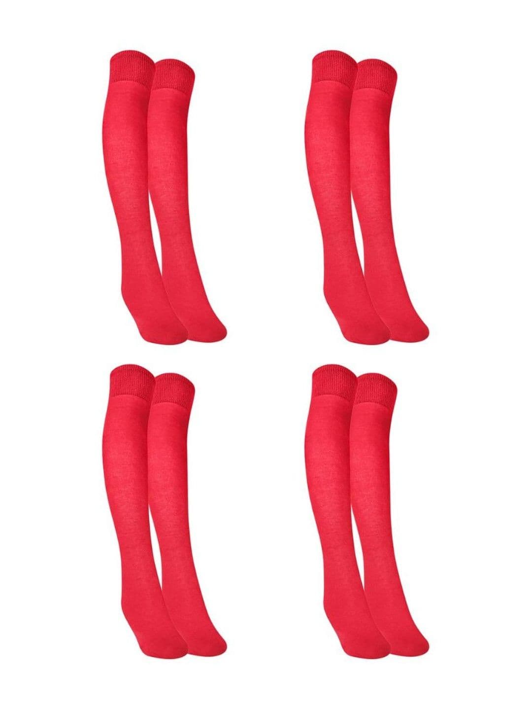 MUKHAKSH Men Pack Of 4 Knee-Length Socks - view 1