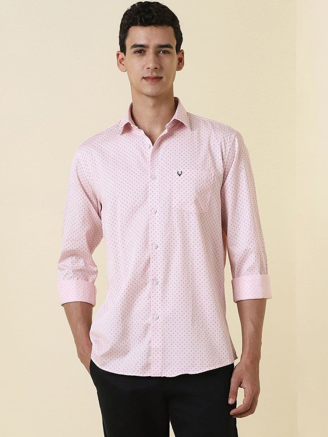 Allen Solly Men Slim Fit Printed Casual Shirt - view 1