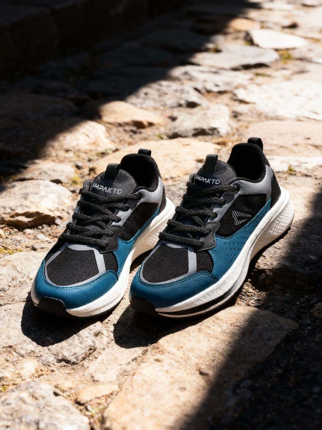 IMPAKTO Men Turbo Sole Pro Running Shoes Shock Absorbption & Rubber outsole for Frim Grip - view 1