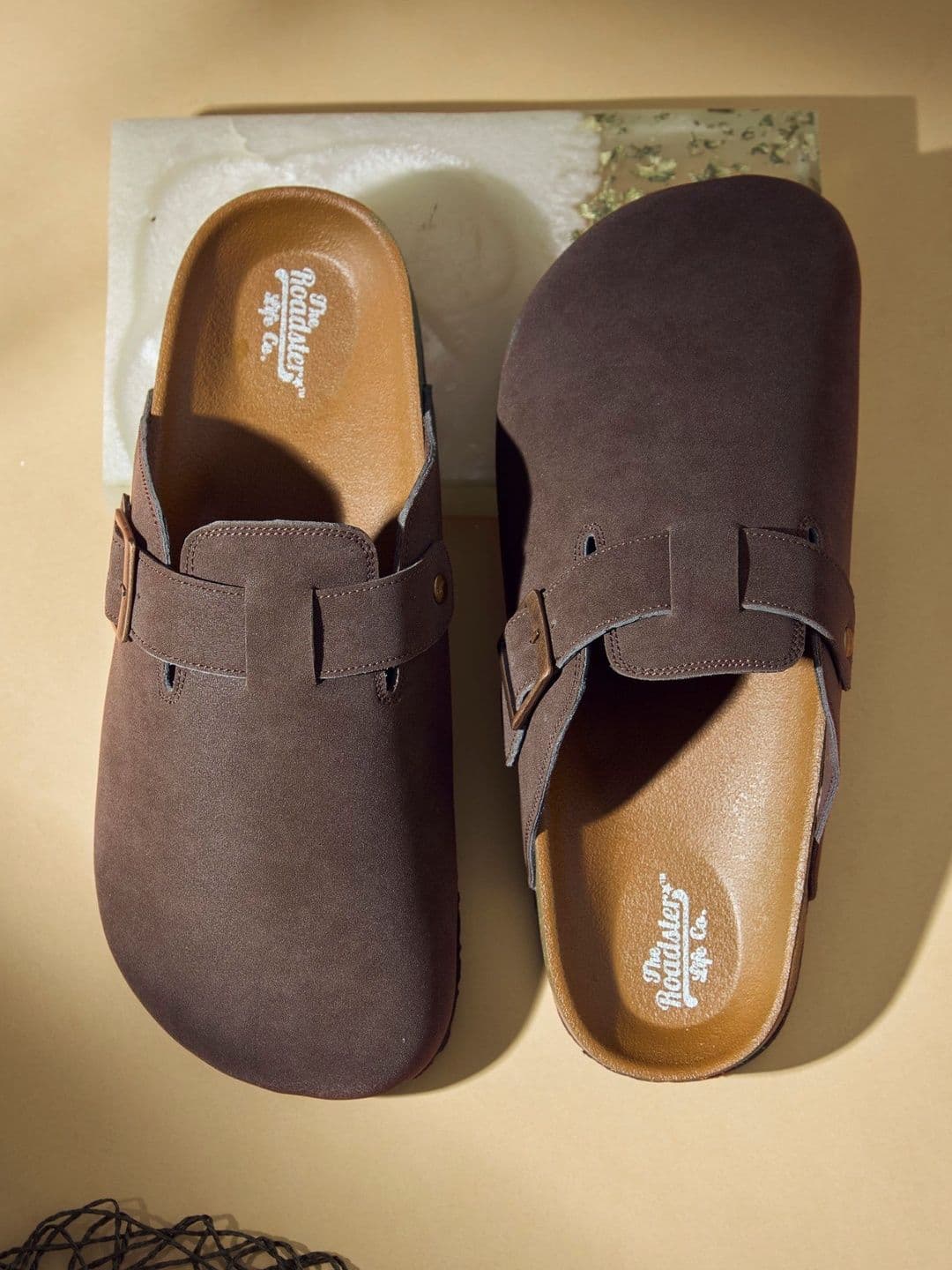 The Roadster Lifestyle Co Men Soft Footbed Buckle Comfort Sandals - view 1