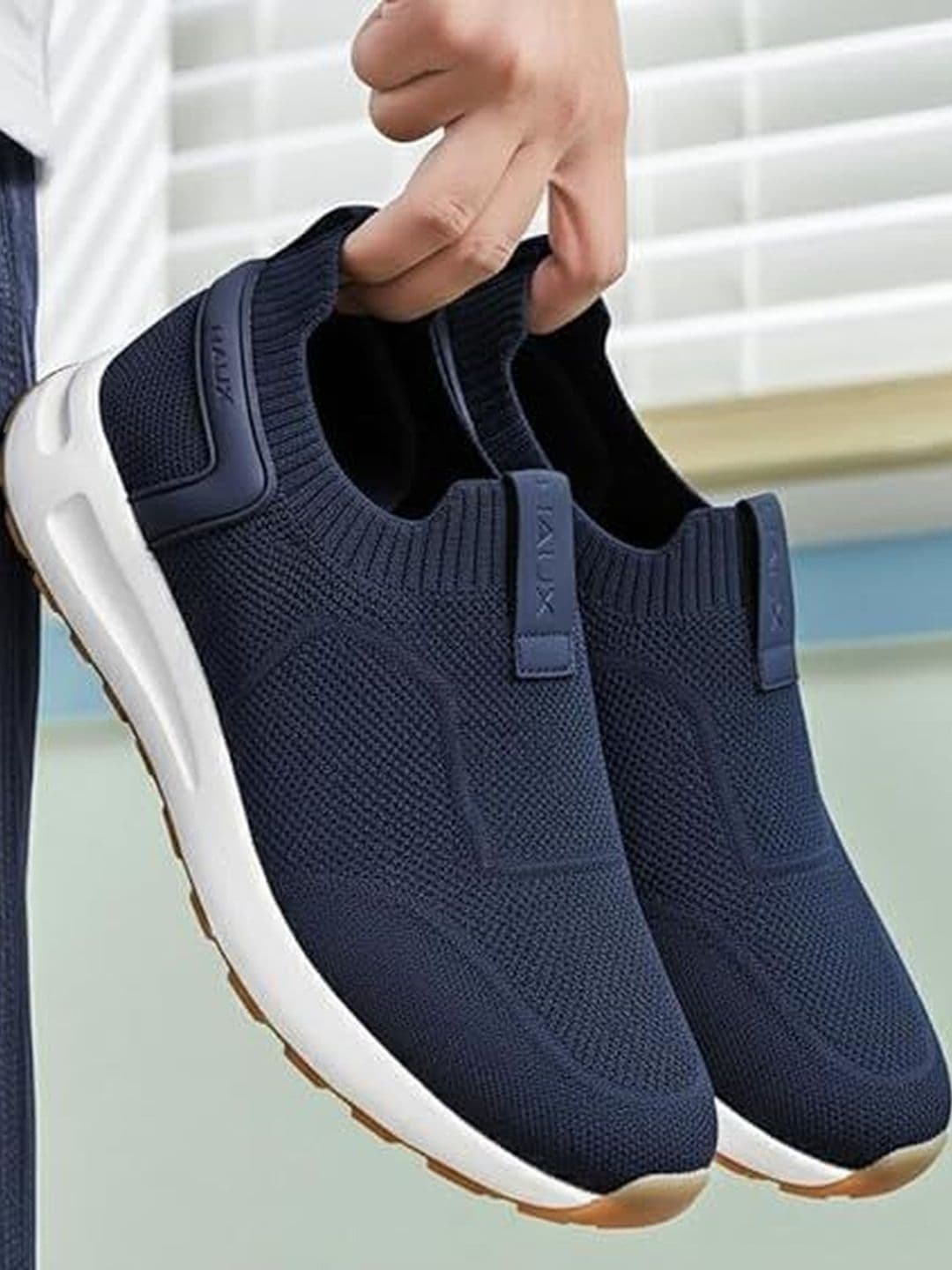 HAUX Men Mesh Walking Non-Marking Shoes - view 1