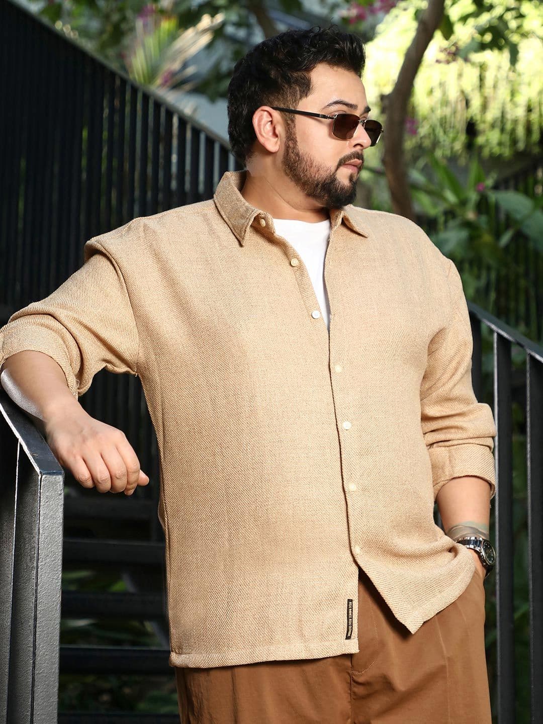 Instafab Plus Men Comfort Casual Shirt - view 1