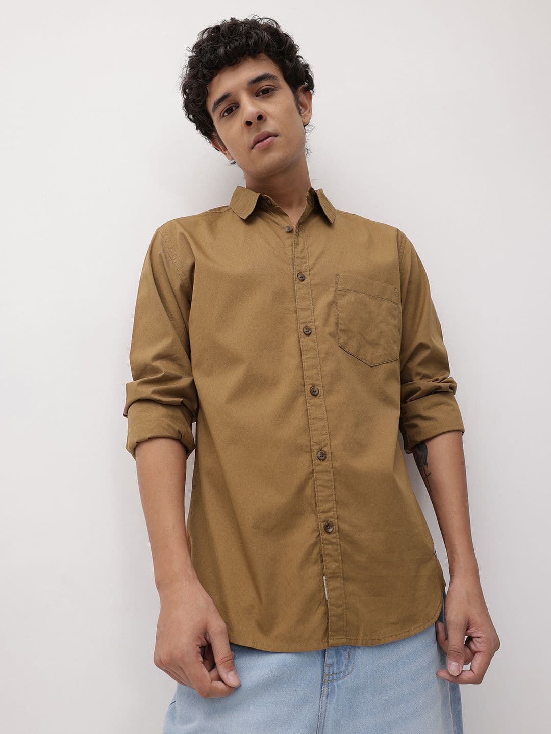 The Roadster Life Co. Pure Cotton Casual Shirt - view 1