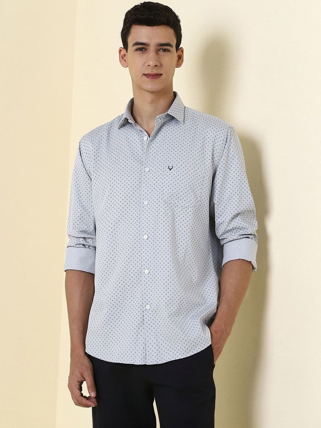 Allen Solly Men Slim Fit Printed Casual Shirt - view 1