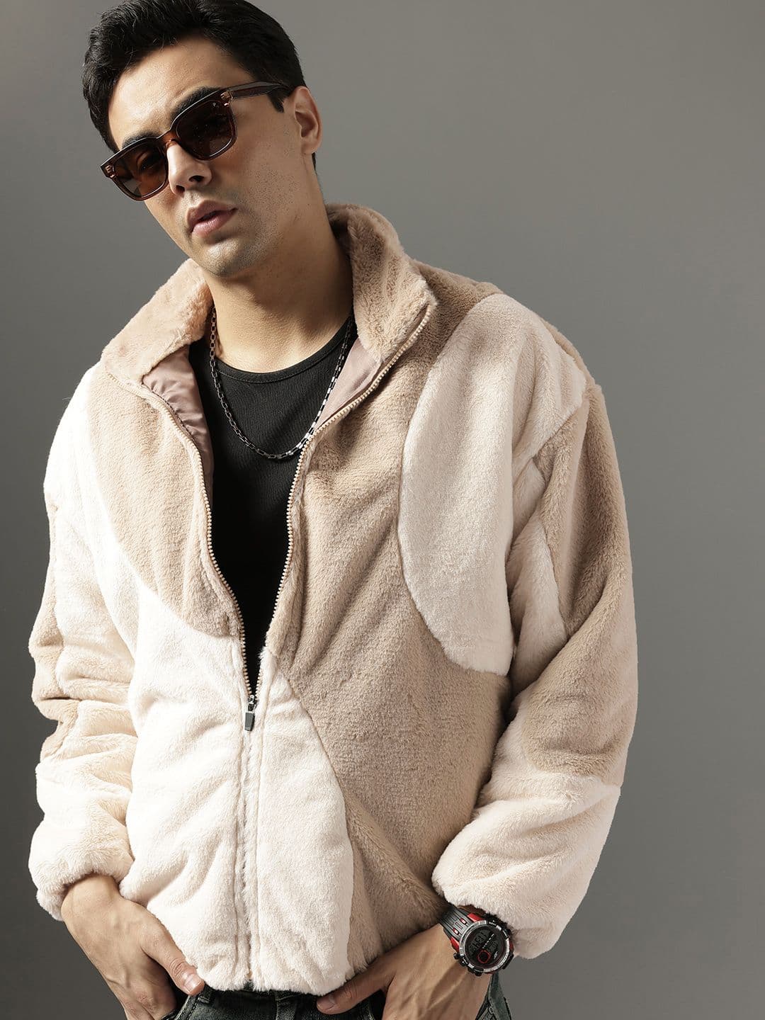 FCUK Mock Collar Tailored Jacket - view 1