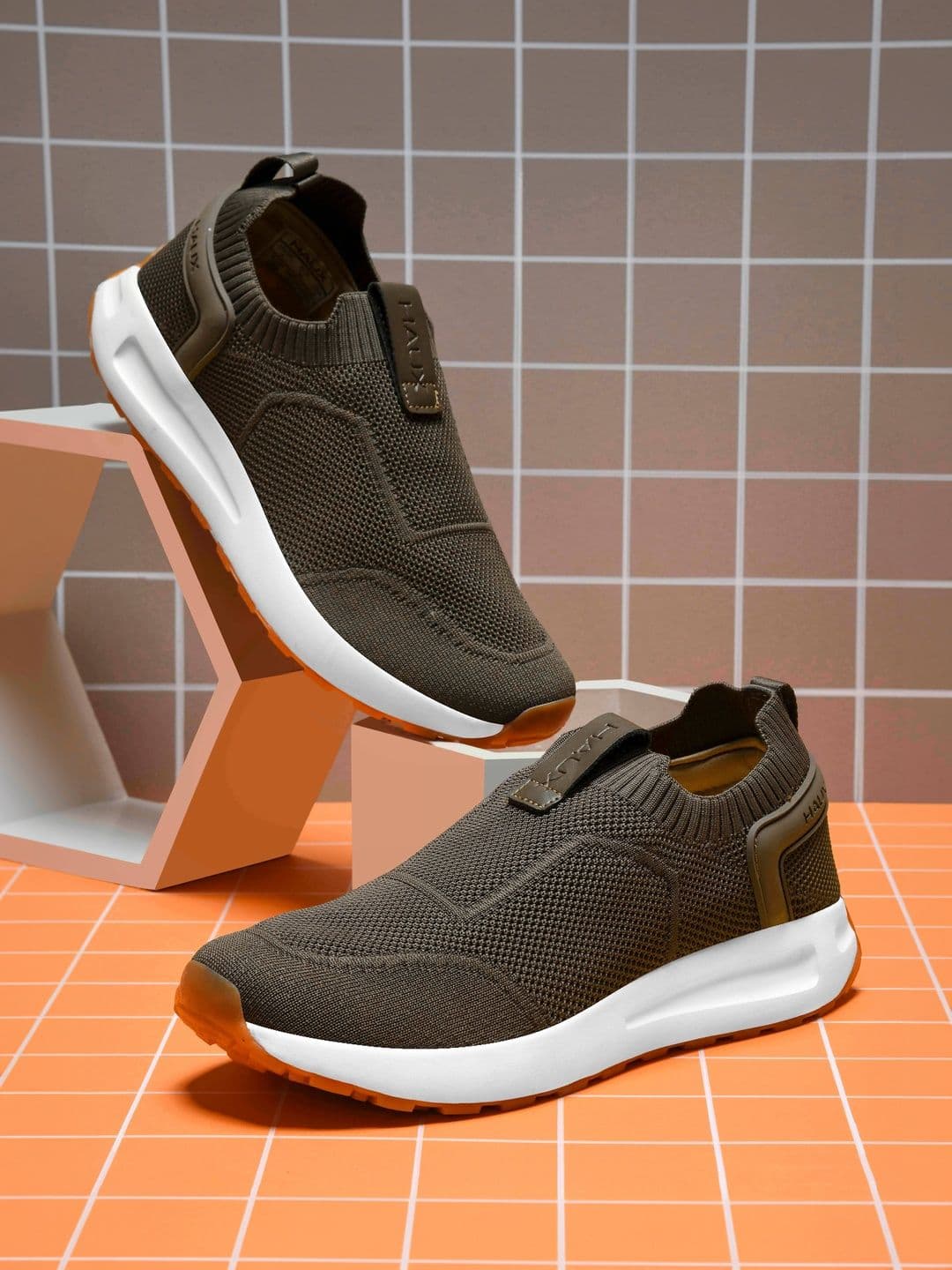 HAUX Men Mesh Running Non-Marking Shoes - view 1