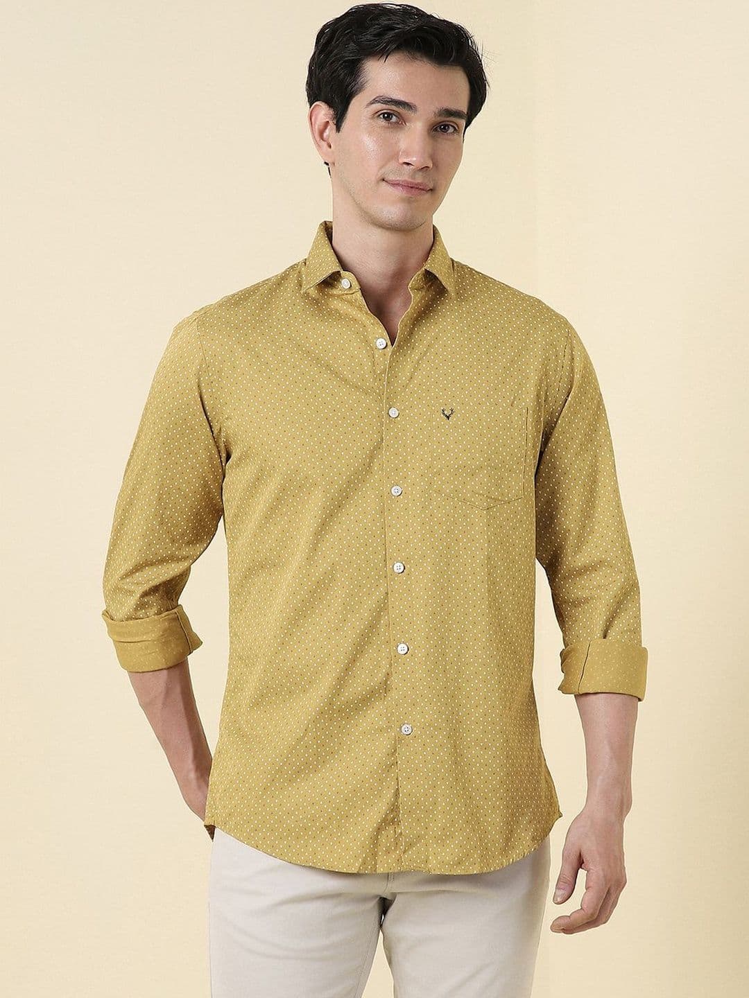 Allen Solly Men Slim Fit Printed Casual Shirt - view 1