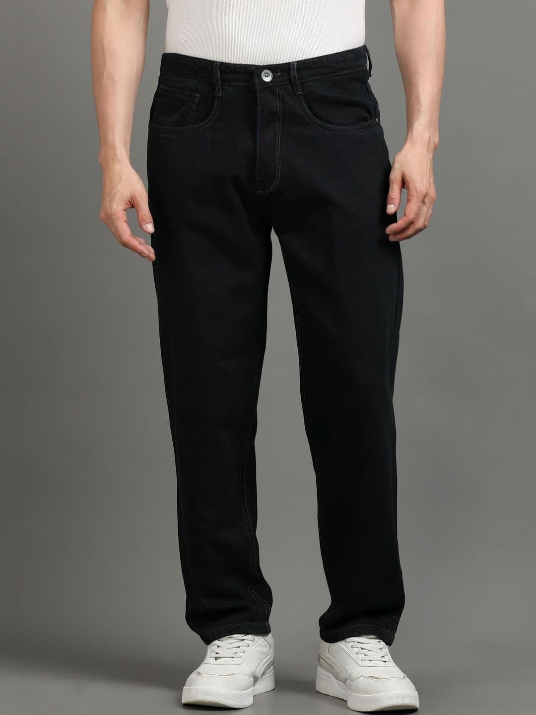 Kolor Fusion Men Loose Mid-Rise Jeans - view 1