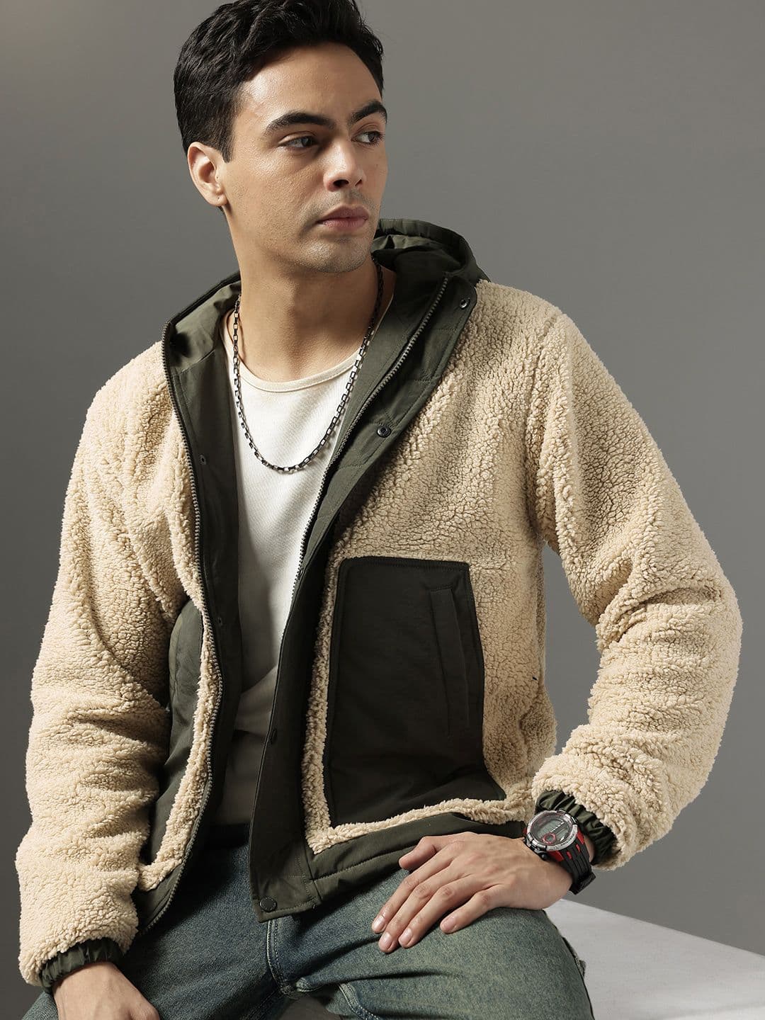 FCUK Hooded Tailored Jacket - view 1