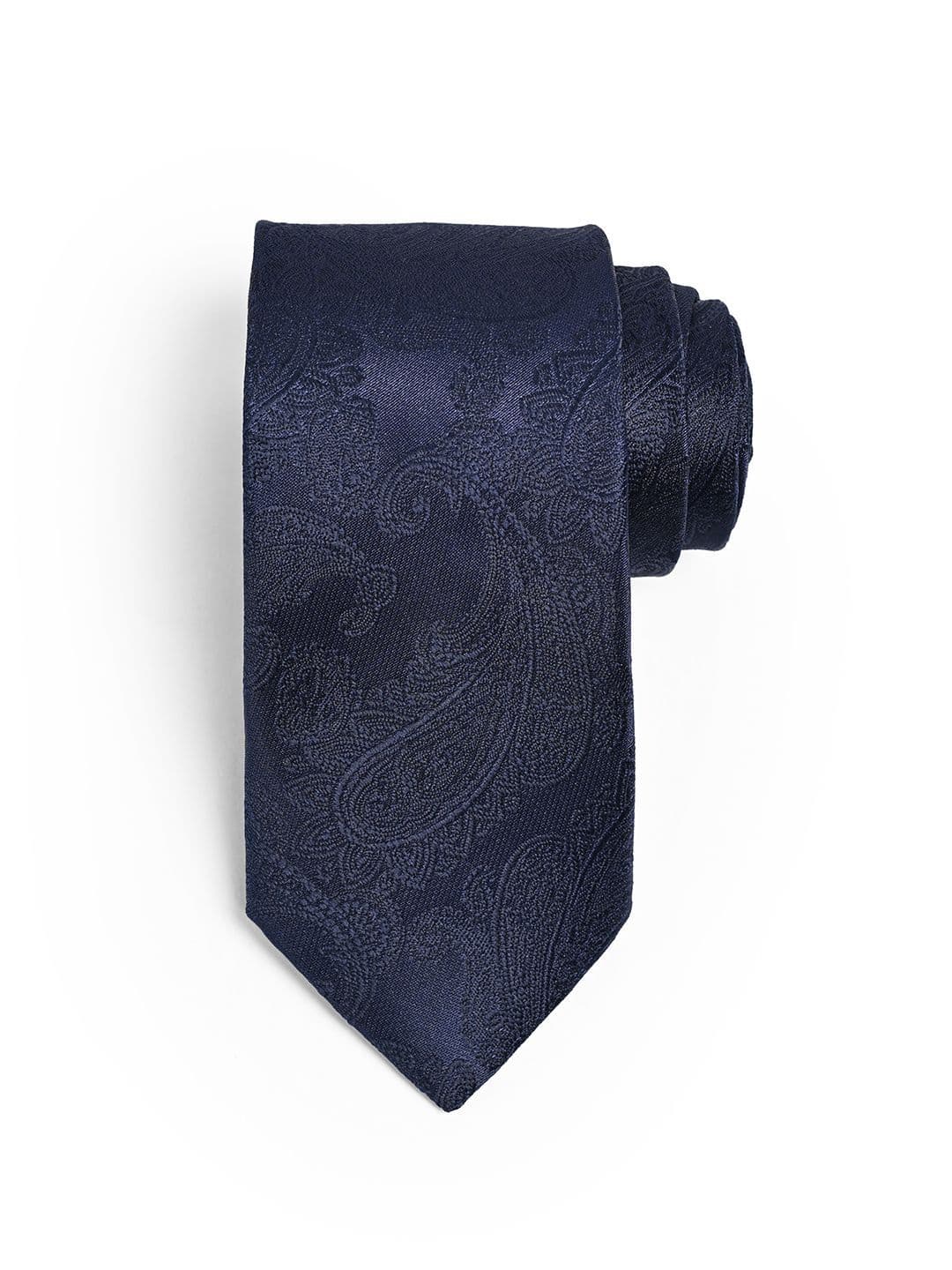 Cazzano Men Woven Design Broad Tie - view 1