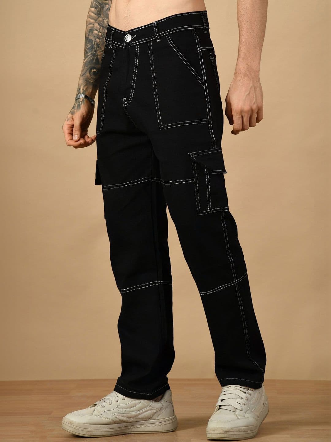 Moda Rapido Men Classic Straight Fit Mid-Rise Stretchable Jeans - view 1