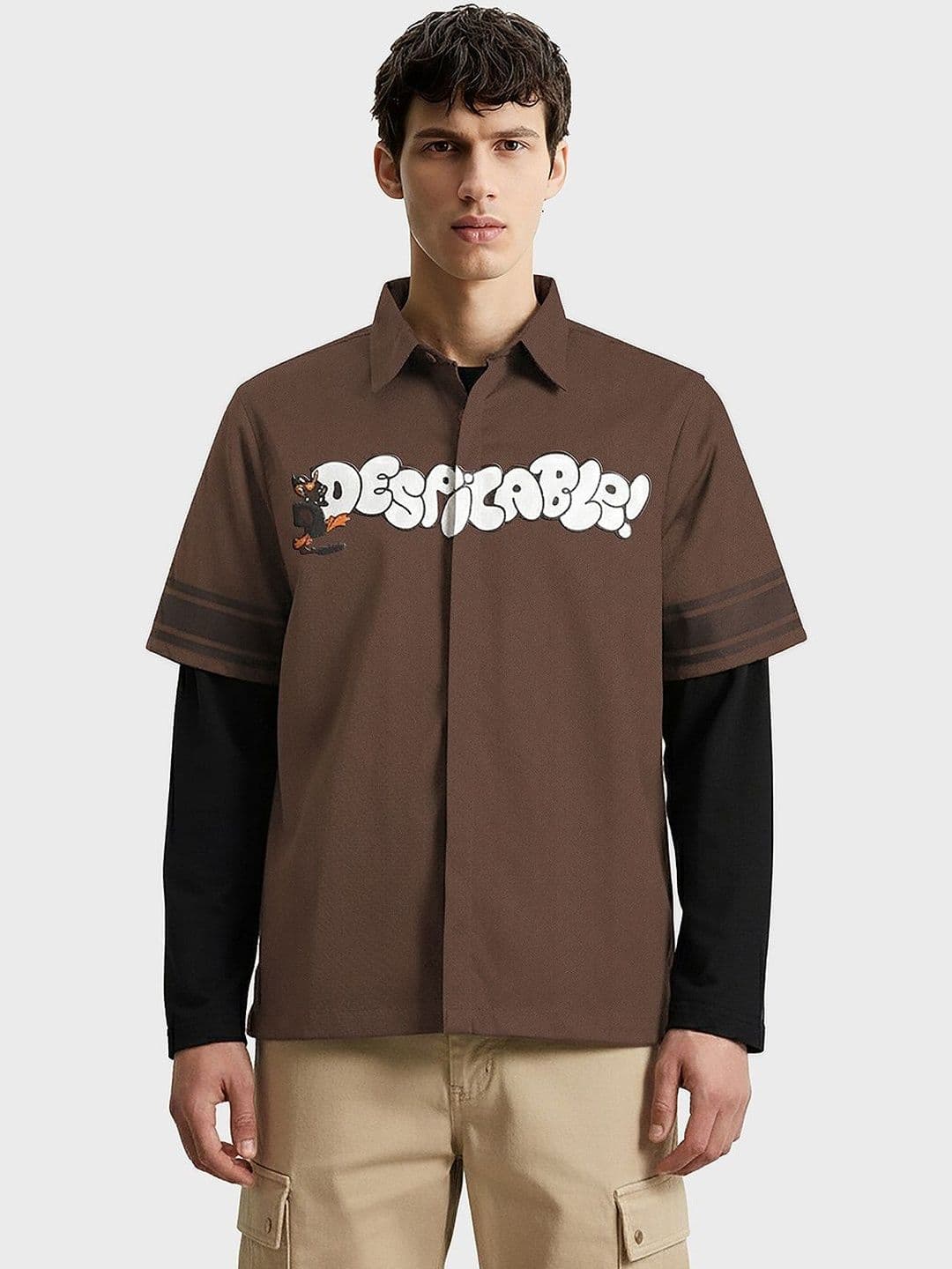 The Indian Garage Co Men Boxy Printed Casual Shirt - view 1