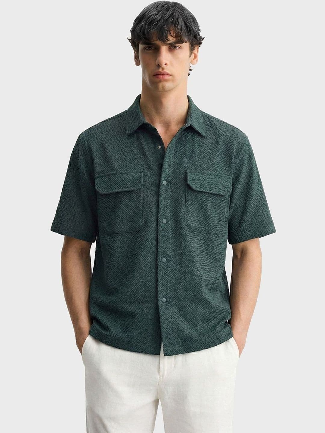 The Indian Garage Co Men Boxy Casual Shirt - view 1