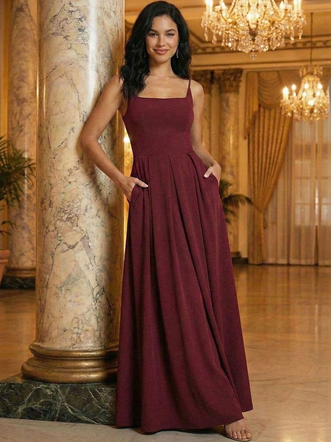 SZN Fit & Flare Maxi Dress - view 1