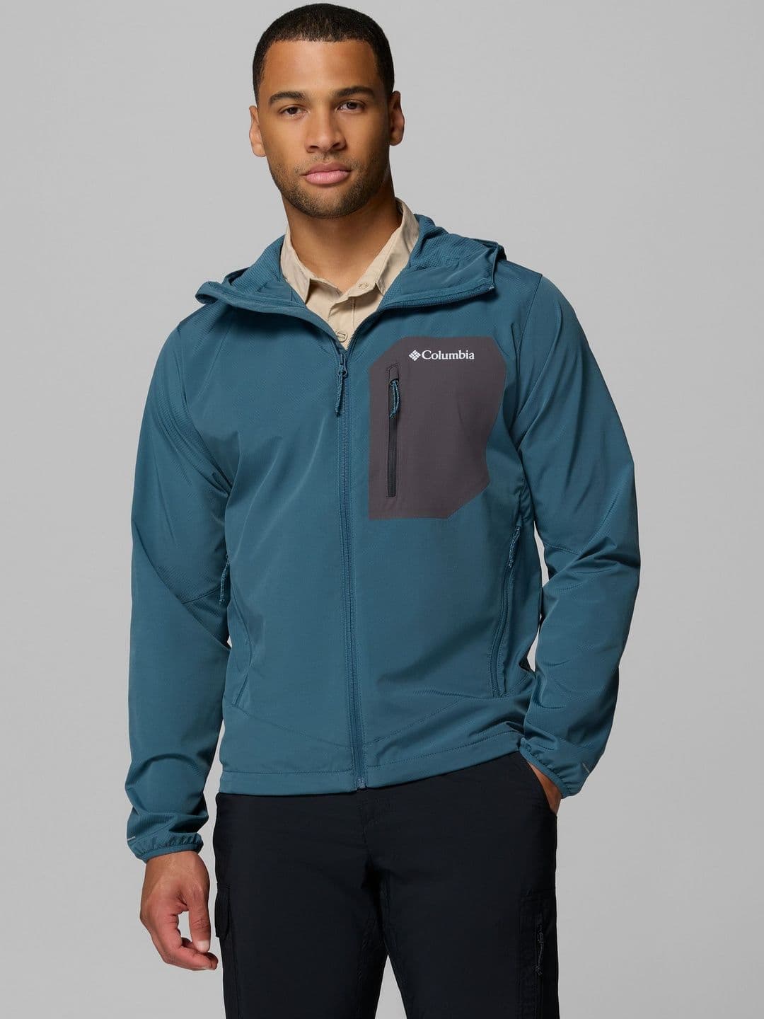 Columbia Tall Heights III Hooded Lightweight Jacket - view 1
