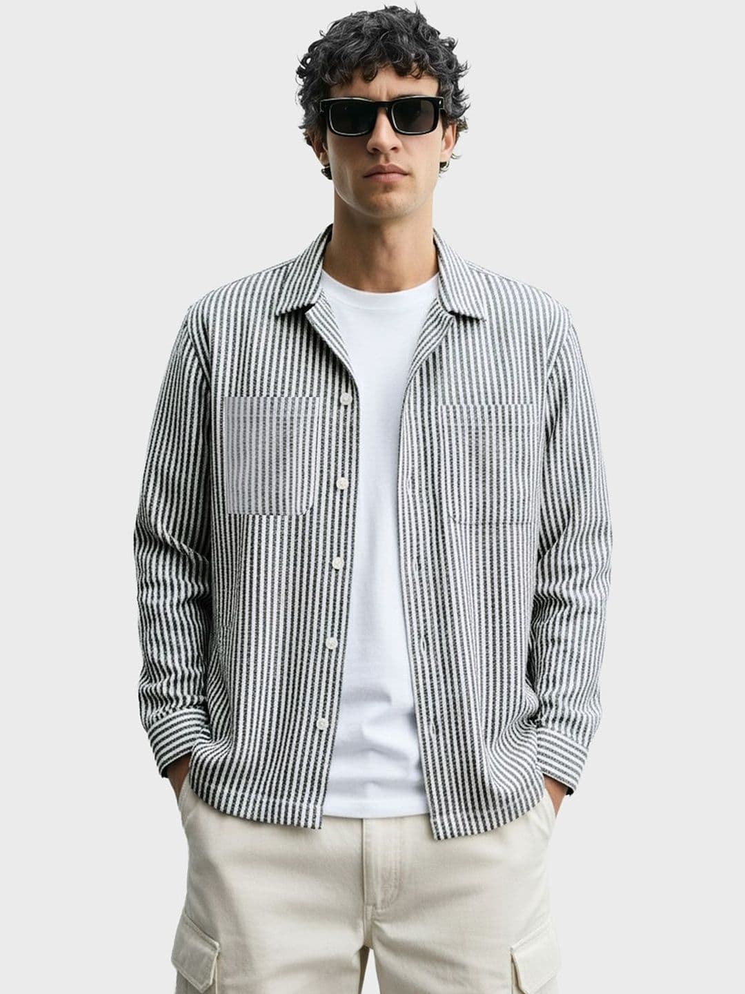 The Indian Garage Co Men Multi Stripes Striped Casual Shirt - view 1