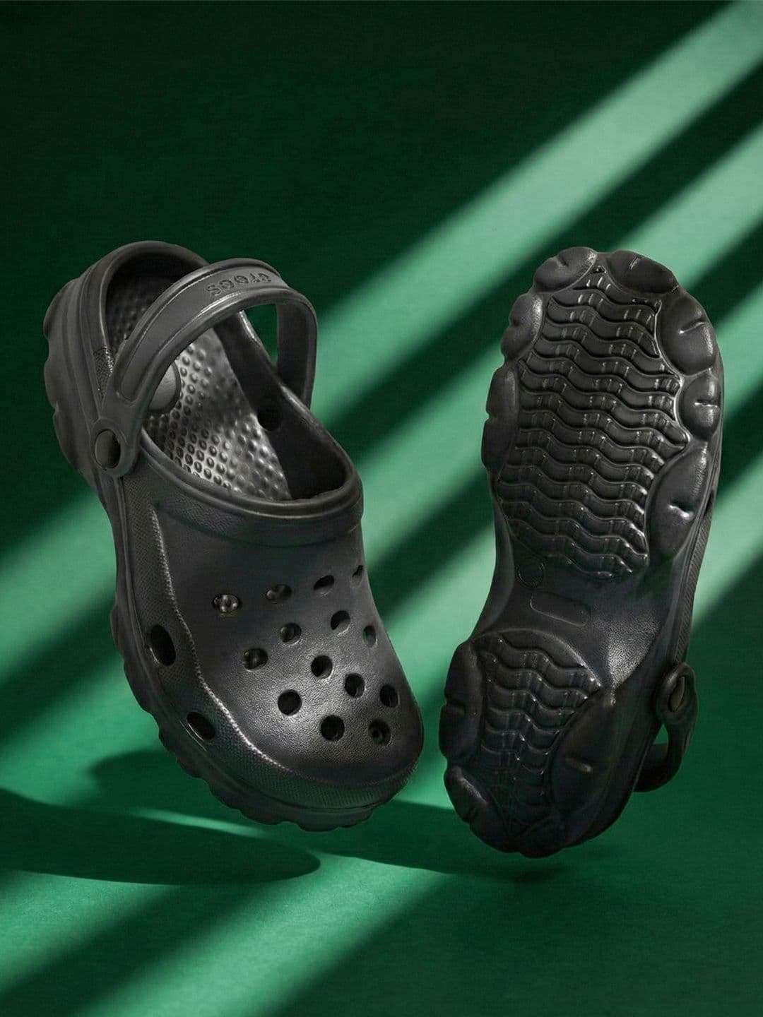 glitchez Men Perforations Clogs Flip Flops - view 1