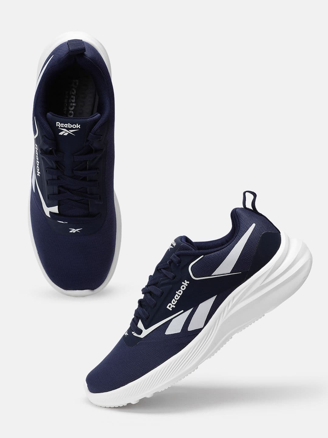 Reebok Men Woven Design Flylite Vital Running Shoes - view 1