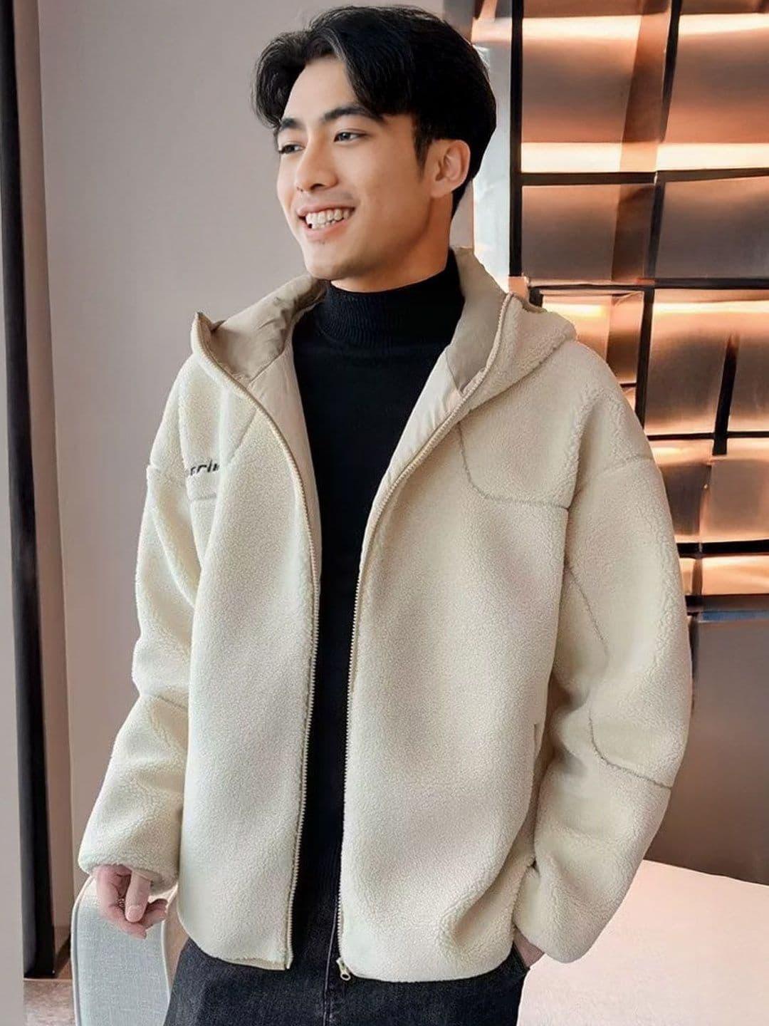 StyleCast Men Open Front Jacket - view 1