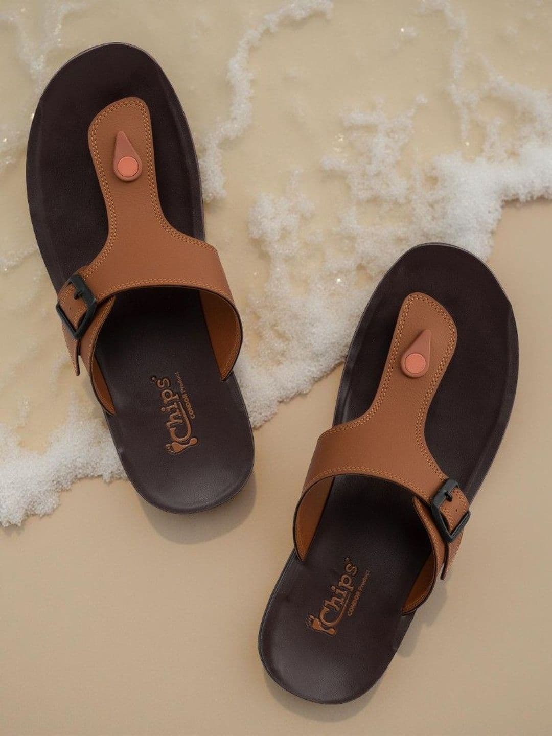 Chips Men PU Comfort Sandals - view 1