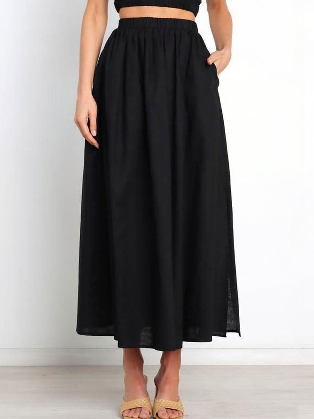 StyleCast x Revolte A-Line Midi Skirts - view 1