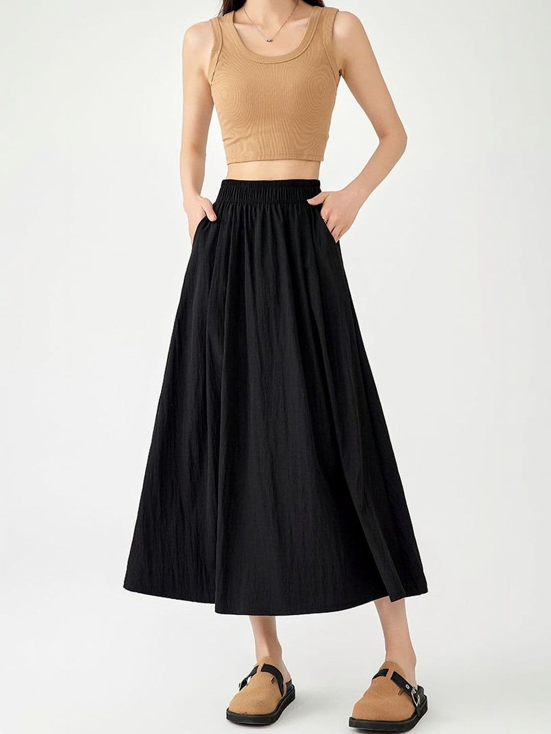 StyleCast x Revolte A-line Midi Skirts - view 1